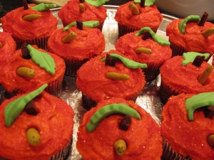 Cupcake apples - food allergy free