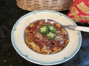 Dairy-free gluten-free chili pie