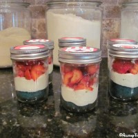 4th of July “Liberty in a Mason Jar” dessert