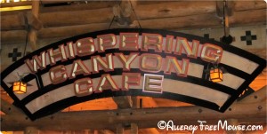 Dining with food allergies at Whispering Canyon Cafe