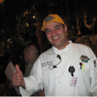 Chef Richard at the Rainforest Cafe Downtown Disney