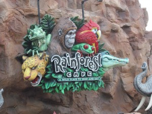 Downtown Disney's Rainforest Cafe