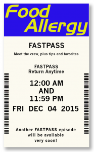 Food Allergy FastPass podcast for Disney fans